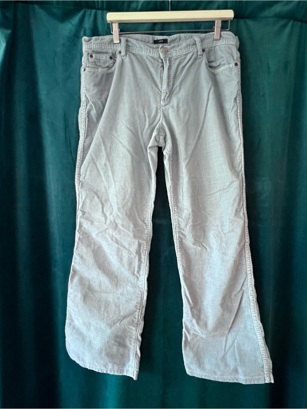 J. Crew Women’s Light Blue Bootcut Corduroy Pants